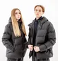 Пуховик унисекс Rains Jackets Black 1506-BLACK