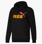 Худи мужское Puma Essentials Big Logo Hoodie Black 846849-91