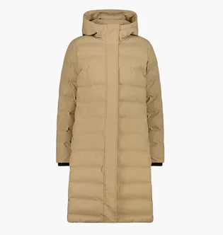 Пуховик женский CMP Fix Hood Feel Warm Beige 35K3676-P405
