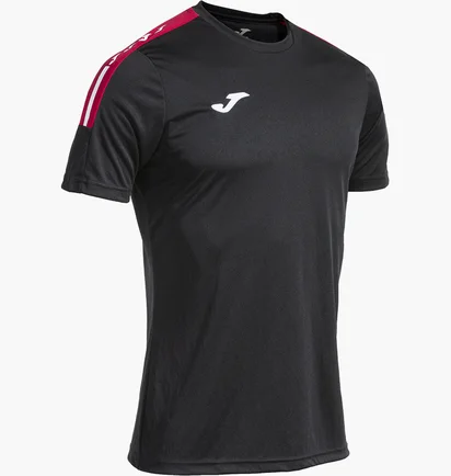 Футболка мужская Joma Olimpiada Short Sleeve T-Shirt Black 103245.106