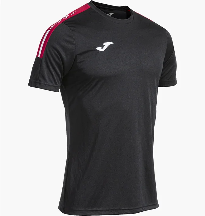 Футболка мужская Joma Olimpiada Short Sleeve T-Shirt Black 103245.106
