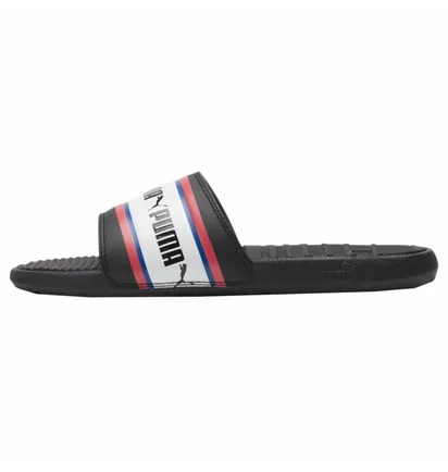 Тапочки мужские Puma Cool Cat Stripe Repeat Slide Sandals Black 385887-01