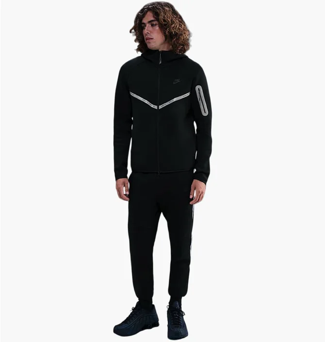 Спортивный костюм мужской Nike Tech Fleece Reflective Black IM6537-010__IM6540-010