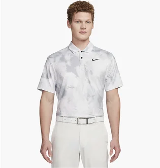 Поло мужское Nike Dri-Fit Nike Tour White/Grey FD5935-100