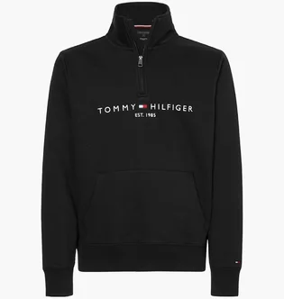 Кофта мужская Tommy Hilfiger Logo Quarter-Zip Black 78JB338-001