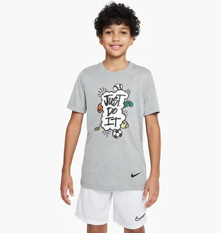 Футболка детская Nike Dri-Fit Just Do It Multi Sport Tee Grey DX9534-074