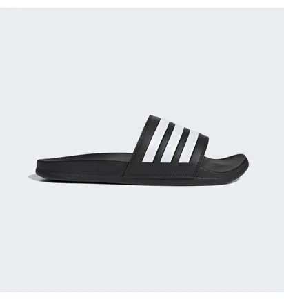 Тапочки унисекс Adidas Adilette Comfort Slides Black/White Gz5891