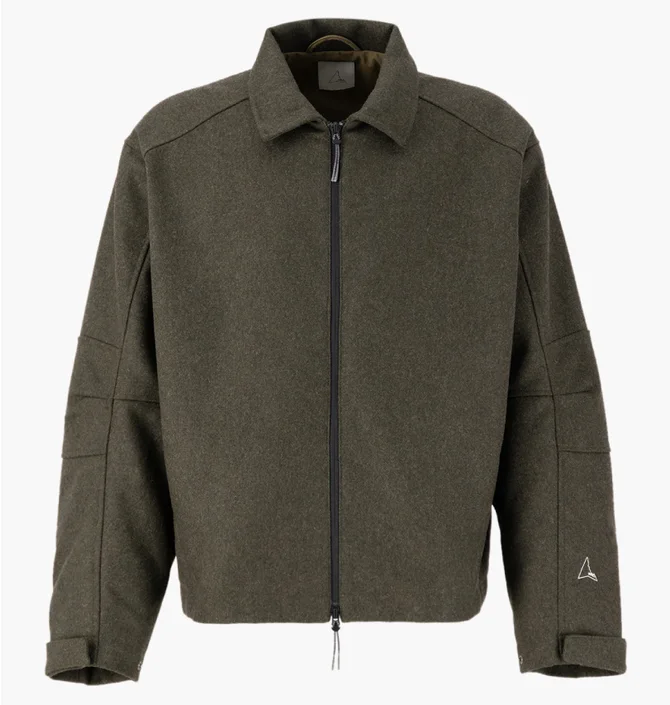 Кофта чоловіча ROA Zip Up Olive RBMW007WO03