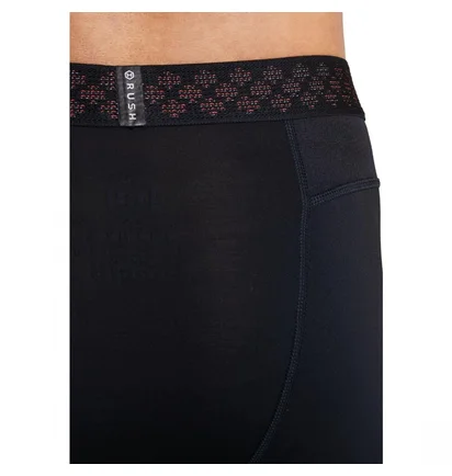 Леггинсы мужские Under Armour Heatgear Rush Compression Long Running Tights Black 1327648-001