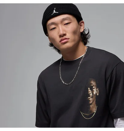 Футболка мужская Air Jordan Crew-Neck Black HQ2666-045