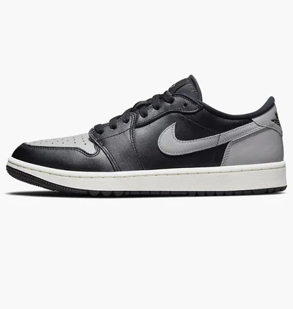 Кросівки унісекс Air Jordan 1 Low G Medium-Grey Sail Black Dd9315-001