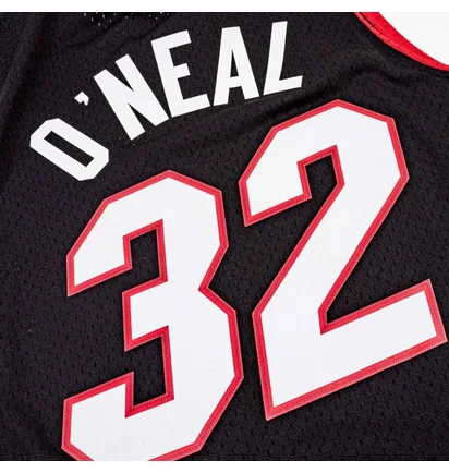 Майка чоловіча Mitchell & Ness Nba Swingman Jersey Miami Heat Road 2005-06 Shaquille ONeal Black SMJYAC18017-MHEBLCK05SON