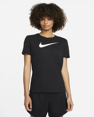 Футболка жіноча Nike Dri-Fit Swoosh Wot-Shirt Black FD2884-010
