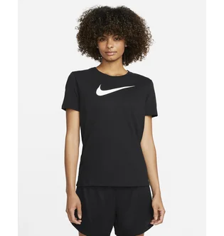 Футболка женская Nike Dri-Fit Swoosh Wot-Shirt Black FD2884-010