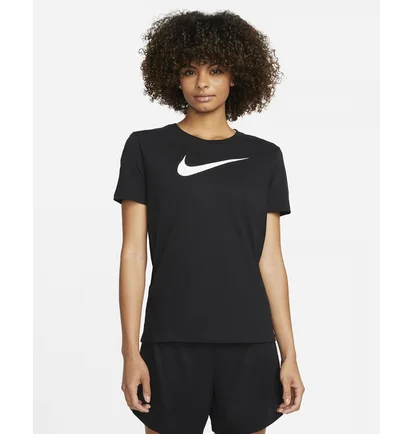 Футболка женская Nike Dri-Fit Swoosh Wot-Shirt Black FD2884-010