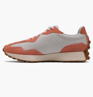 Кроссовки мужские New Balance 327 White/Orange Ms327Pn