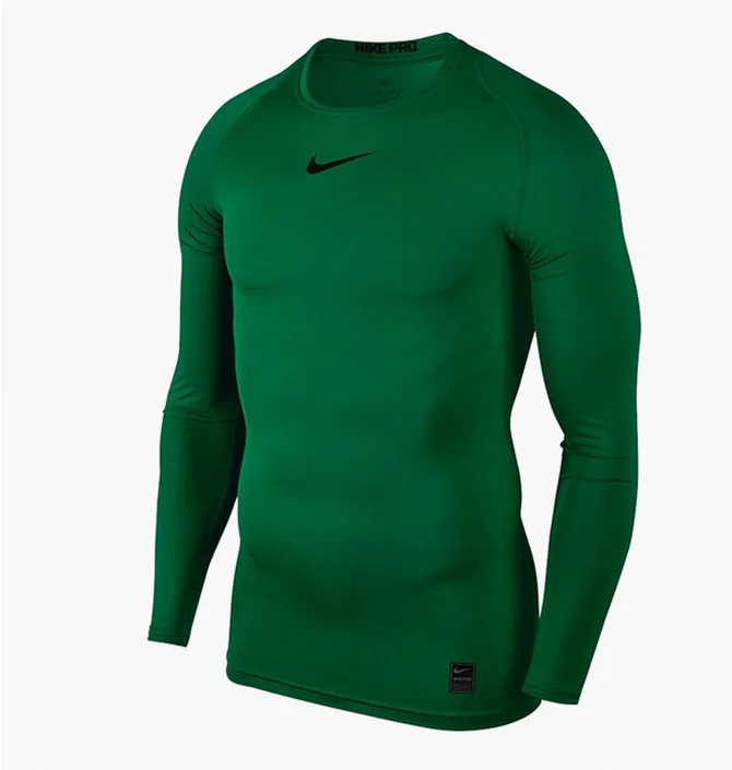 Термобілизна чоловіча Nike Pro Longsleeve Compression Green 838077-302