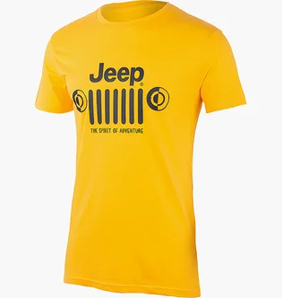 Футболка унисекс Jeep T-Shirt Jeep&Grille Yellow O102589-Y250