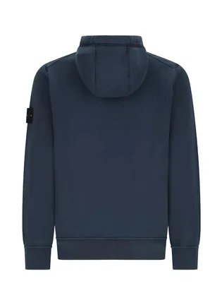 Худі чоловіче Stone Island Logo Patch Blue L1S156100062-S0051-V0020
