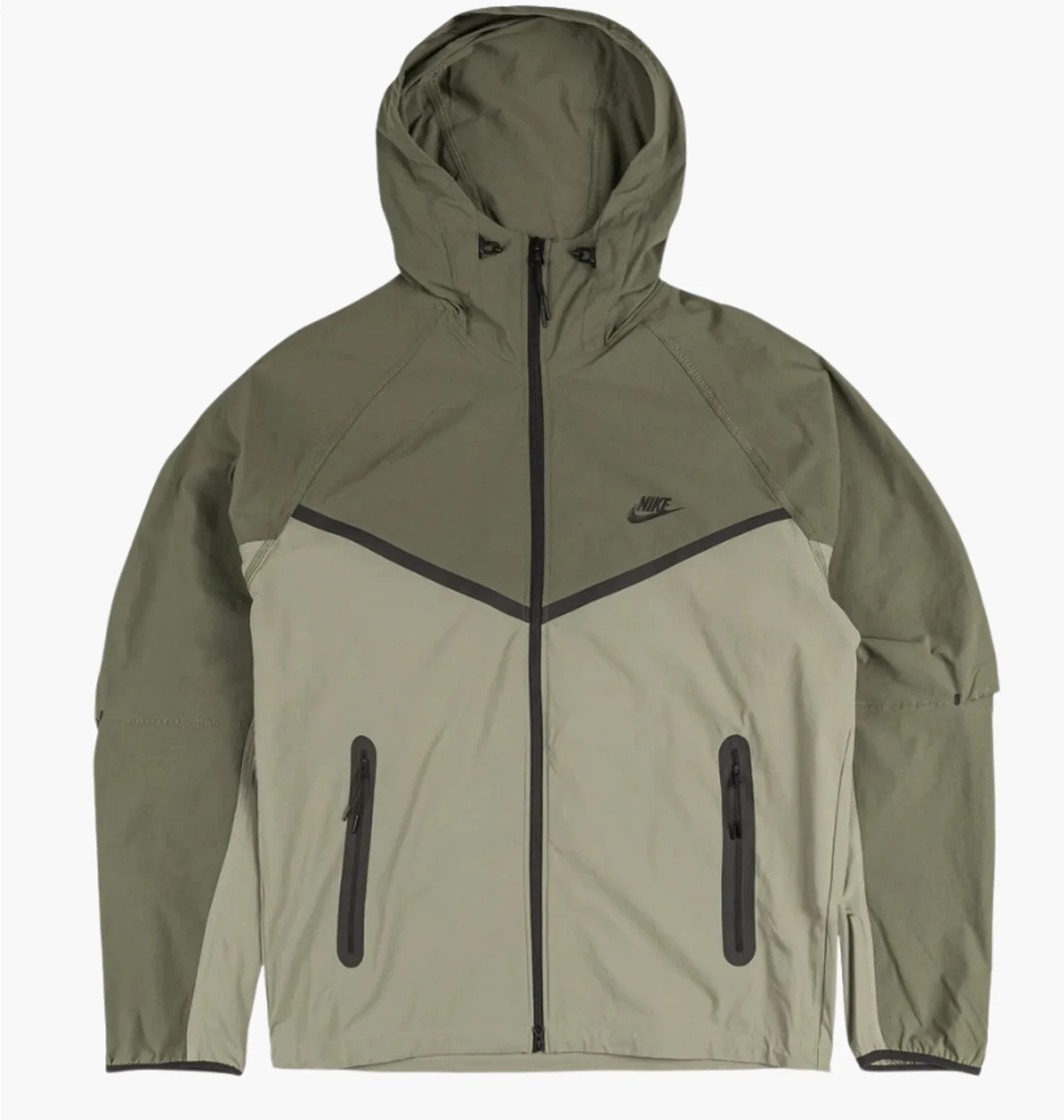 はやと ᐉ Ветровка мужская Nike Tech Woven Olive HM7151-321 - купить в