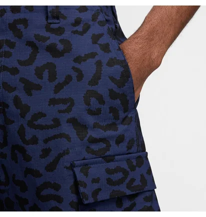 Шорты мужские Nike Sb Kearny Allover Print Shorts Blue FQ4946-410