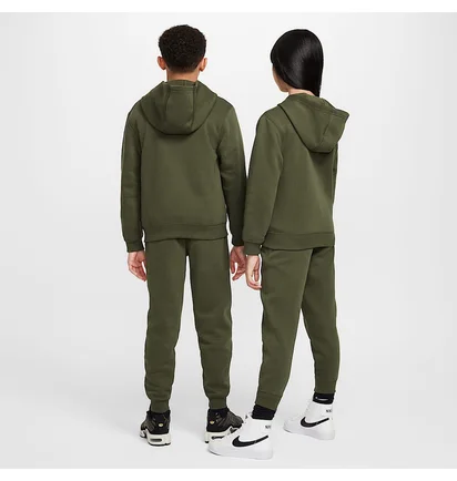 Спортивний костюм дитячий Nike Nsw Club Flc Fz Tracksuit Olive FD3114-325