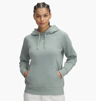 Худі жіноче Under Armour Icon Fleece Olive 1379500-348