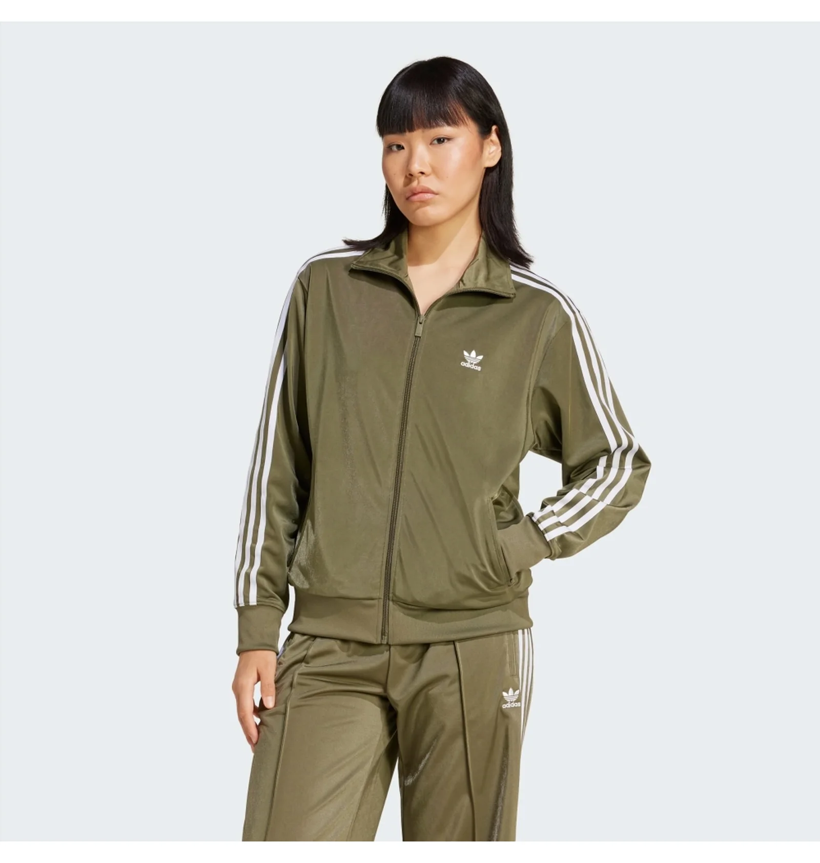 ᐉ Олимпийка женская Adidas Adicolor Classics Loose Firebird Olive
