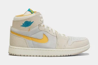 Кроссовки мужские Air Jordan 1 Zoom Cmft 2 Lifestyle Shoes Beige/White DV1307-180