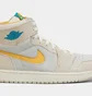 Кроссовки мужские Air Jordan 1 Zoom Cmft 2 Lifestyle Shoes Beige/White DV1307-180