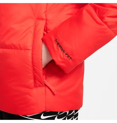 Пуховик жіночий Nike W Nsw Tf Rpl Classic Tape Jkt Red DJ6997-673