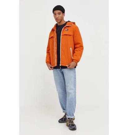 Куртка мужская Tommy Jeans Jacket Orange DM0DM14448