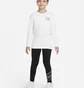Лонгслів дитячий Nike Big Kids Long-Sleeve T-Shirt White Dm3456-100