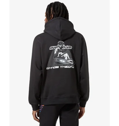 Худи мужское AUSTRALIAN Hoodie Fleece Mixing Chaos Black HCUFE0059-003