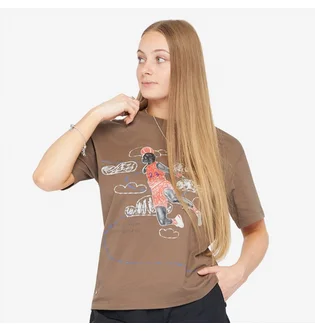Футболка женская Air Jordan Artist Series Tee Brown DX0420-274