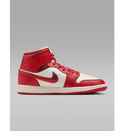 Кросівки жіночі Air Jordan 1 Mid Se Red/White HJ9337-106