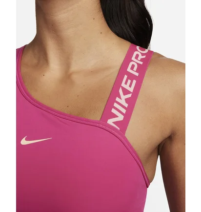 Топ женский Nike Df Swsh As Mmetric Bra Pink DM0570-615