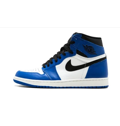 Кросівки чоловічі Air Jordan 1 Retro High Og White/Blue 555088-403