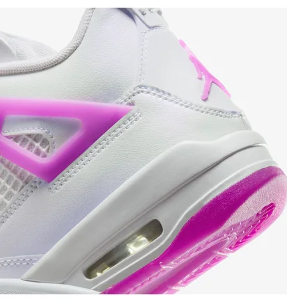 Кроссовки детские Air Jordan 4 Retro Hyper Violet White FQ1314-151