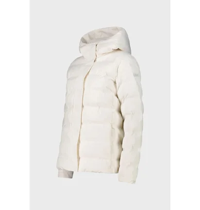 Куртка женская CMP Fix Hood Feel Warm White 35K3666-A143