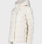 Куртка женская CMP Fix Hood Feel Warm White 35K3666-A143