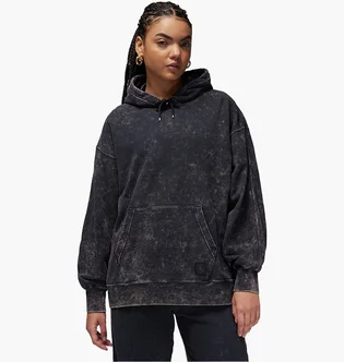 Худи женское Air Jordan Flight Fleece Washed Hoodie Black FN5738-010