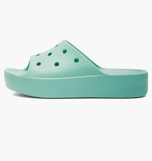 Тапочки мужские Crocs Classic Platform Slide Turquoise 208180-3UG