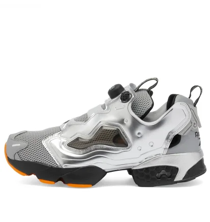 Кроссовки унисекс Reebok X Aries Instapump Fury 94 Sneakers Metallic/Grey RMIA04SC99LEA0057220