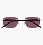 Сонцезахисні окуляри MONT BLANC Violet/Metallic MB0344S-002-54