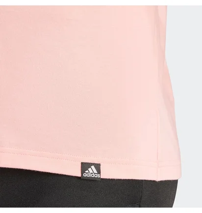 Футболка жіноча Adidas Playera Positivity Estampada Peach IX6456