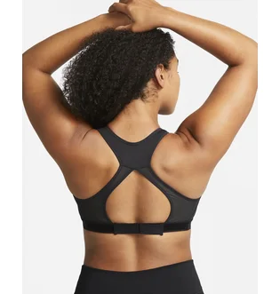Топ женский Nike Womens High-Support Non-Padded Adjustable Sports Bra Black Dd0428-010