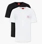 Футболка мужская Hugo Lounge Crew White/Black 50548566-960