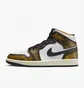 Кросівки чоловічі Air Jordan 1 Mid Se White/Green Dq8417-071