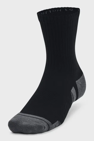 Шкарпетки унісекс Under Armour Performance Cotton Black (3 пари) 1379530-001